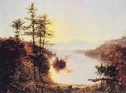 Thomas Cole View on Lake Winnipiseogee USA oil painting artist